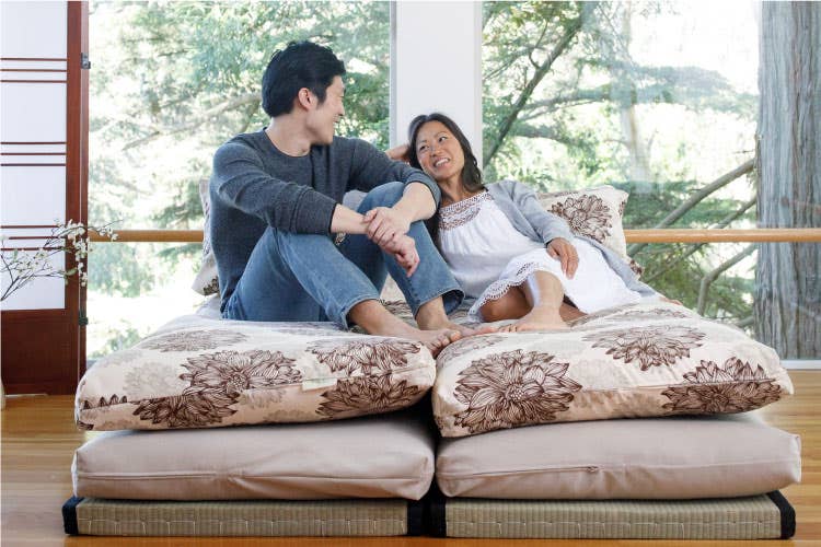 Japanese floor mattress queen cheap