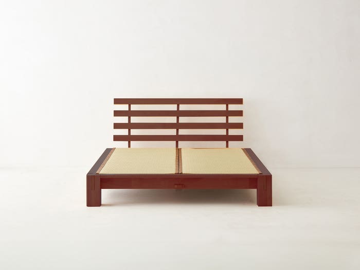 Tatami Bed Slatted Headboard