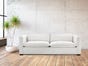 Organic 2 Arms Loveseat Modular - Contemporary Modular Furniture - Custom