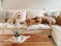 Organic Armless 3 Piece Modular Sofa - Custom Made To Order