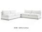 Organic Armless 3 Piece Sofa Modular - Custom Modern Modular Sectional Sofa Bed - Modular Sectional Sofa Furniture - The Futon Shop