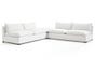 Organic Armless 3 Piece Modular Sofa - Custom Made To Order
