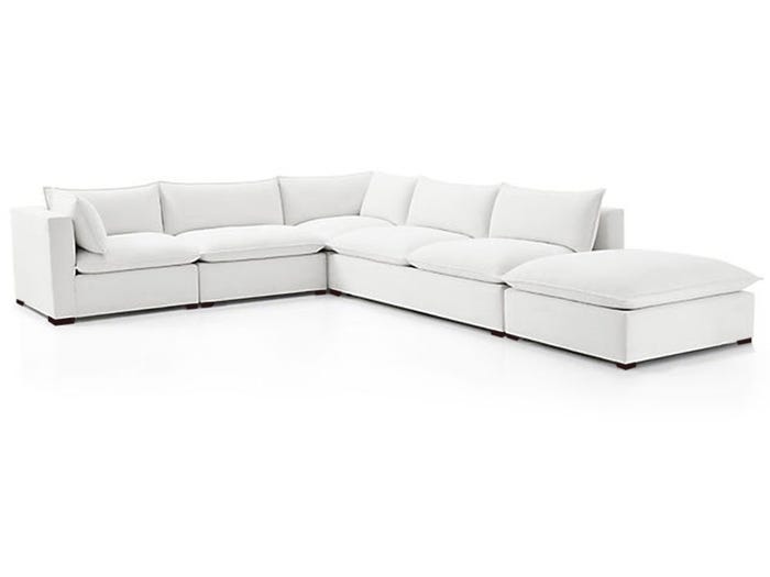 Organic 5-Piece Modular Sectional