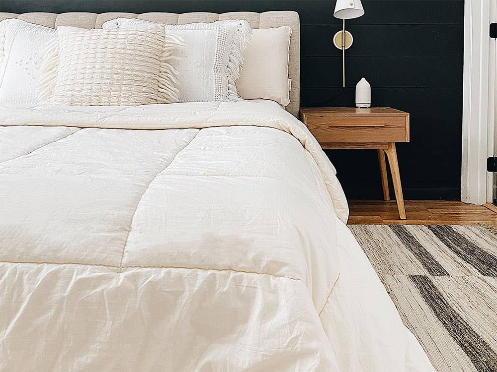 Sleep Country PÜR Organic Cotton Sheet Set - White - Double/Full