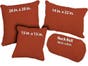 Paprika Outdura Fabric Weather Resistant Pillow (pfa755H)