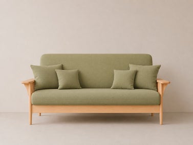 Citron Green Outdura Weather Resistant Futon Mattress Cover 