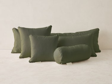 Brushed Cotton Throw Pillows