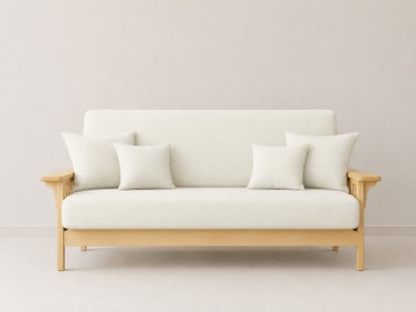 BEEFY BULL NATURAL FUTON COVER FA821H