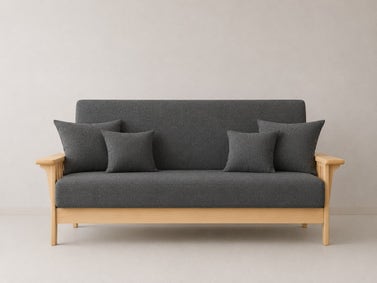 BEEFY BULL GRAPHITE FUTON COVER FA825H