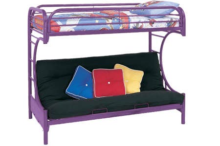 Boomerang_Twin_Full_Kids_Metal_Futon_Bunk_Bed_Purple