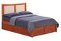 Chameleon_Platform_Storage_Bed_Frame_Cherry_K_Series