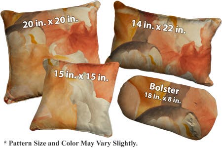 Floral-Print-Decorative-Pillows-Orchid-Persimmon