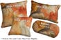Floral-Print-Decorative-Pillows-Orchid-Persimmon