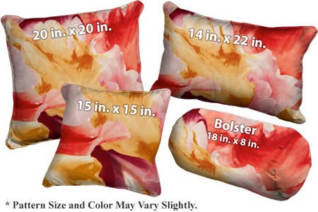Floral-Print-Decorative-Pillows-Orchid-Vermillion
