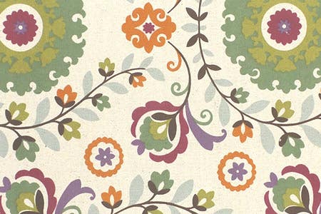 Floral_Cotton_Futon_Slipcover_Veronica_Persimmon