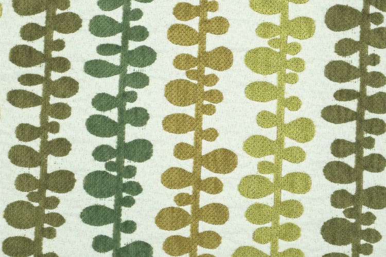 Grapevine Kelp Floral Pattern Chenille Futon Slipcover