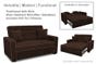 Jacksonville_Modern_Convertible_Futon_Sofa_Bed_Sleeper_Chocolate