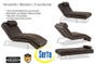 Java Leather-Valencia-Chaise-Serta-Euro-Lounger-Multi-Positional-Lounger