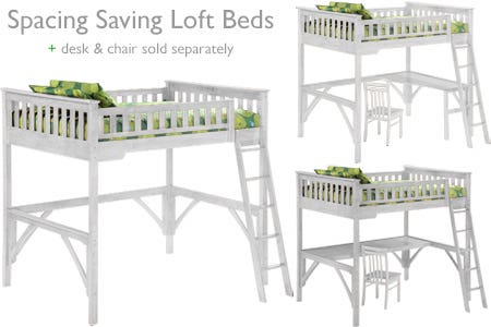 Kids_Loft_Wood_Bunk_Bed_Full_White