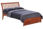 Nutmeg_Platform_Bed_Frame_Cherry_K_Series