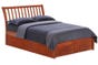Nutmeg_Platform_Storage_Bed_Frame_Cherry_K_Series