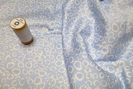 CPFCT328 Morning Dew Sateen - Patterned Organic Cotton Futo sku CPFCT328