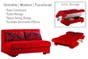 Twist-Red-Convertable-Sofabed-Loveseat