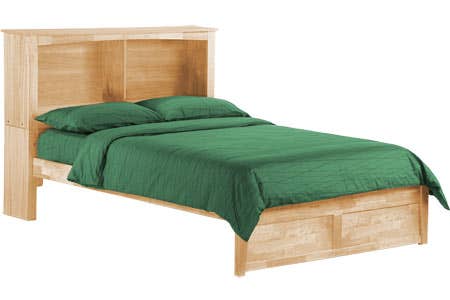 Vanilla_Platform_Bed_Frame_Maple_K_Series