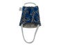 Printed Silk Face Mask With Organic Cotton Blue Diamond For Children & Adults
