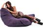 Ambient Lounge Acoustic Chair Sofa Lounger Aubergine Dream