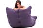 Ambient Lounge Acoustic Chair Sofa Lounger Aubergine Dream