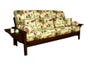 Akida Wood Futon Frame in Java Finish 