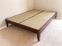 Albany Mahogany Platform Bed Frame