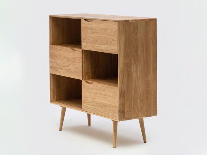 Primera - Primo Alta Storage Cabinet High Board Oak