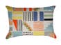 Amagansett Summer Natural Kapok Throw Pillow
