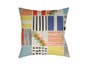 Amagansett Summer Natural Kapok Throw Pillow