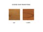 Bent Arm Full Double Cornerstone Wood Amish Shaker Futon Package