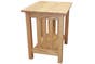 maple amish end table