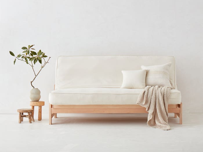 Cornerstone Wood Armless Shaker Amish Futon Frame