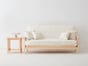 Cornerstone Wood Bent Arm Mission Amish Futon Frame