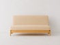 No Arm Cornerstone Wood Amish Shaker Futon Package