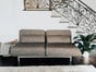 Apollo Bark Tweed Convertible Sofa Bed Sleeper With 2 Matching Pillows 