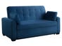 Augustine Blue Space Saving Full Or Queen Size Modern Sofa Bed
