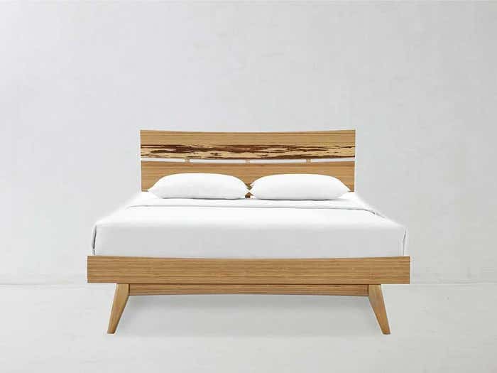 Azara Queen Platform Bed, Caramelized