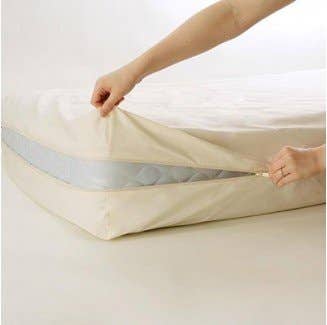 Organic Cotton Barrier Cover for Mattresses and Futons