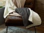 Cariloha Sherpa Bamboo Knit Throw