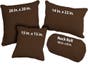 Bella Velvet Chocolate Throw Pillows