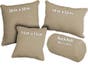 Bella Velvet Coffee Throw Pillows