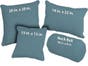 Belmont Textured Throw Pillow - Mallard