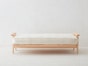 Cornerstone Wood Bent Arm Mission Amish Futon Frame